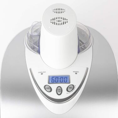 Електрична машина для приготування льоду H.Koenig HF180 - 1 л - 135 Вт - приготування морозива, сорбету та йогурту