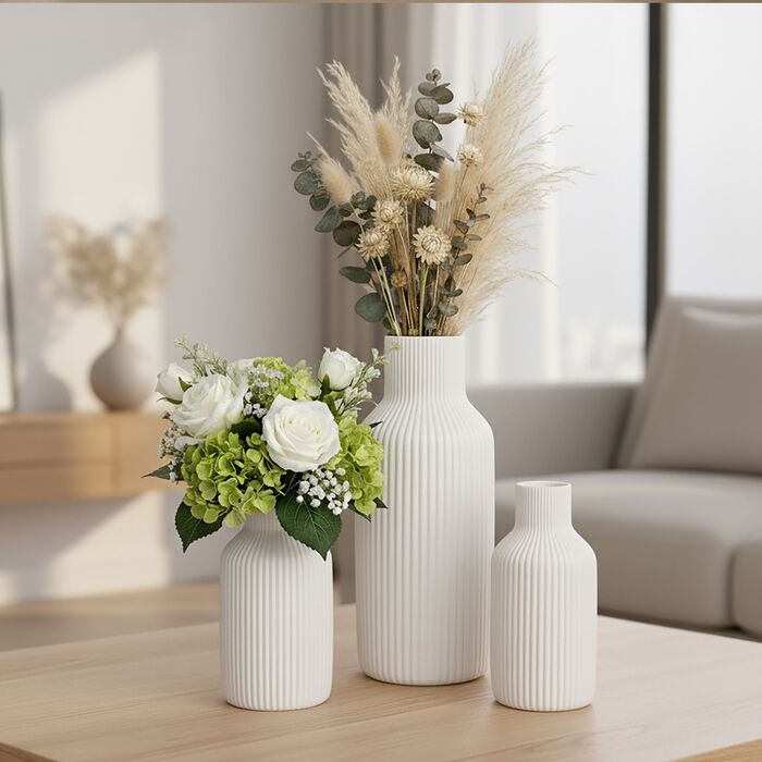 Набір ваз Relaxdays (3 шт.)