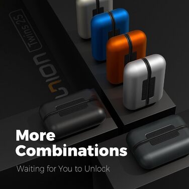 Електричні грілки для рук OCOOPA MagTwins, 10000 mAh, 2 шт., 4 режими нагріву, USB Powerbank для зими, сірий колір