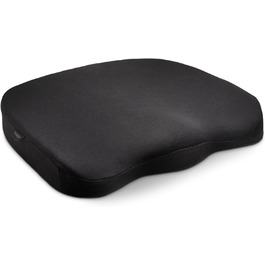 Ортопедична подушка для сидіння Kensington K55807WW з охолоджуючим гелем для спини та попереку, підтримка постави, для профілактики ішіасу, чорна
