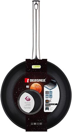 Сковорода Bergner Moon, чорна, 28 х 5,2 см