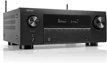 Ресивер Denon AVR-X2800HDAB 7.2, підсилювач HiFi, Dolby Atmos, DTSX, Multiroom (білий)