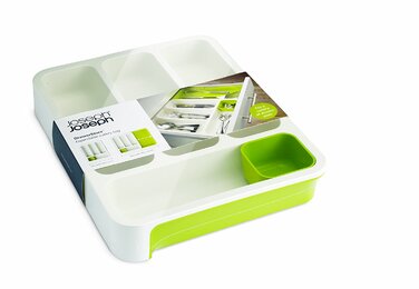 Коробка для зберігання столових приборів Магазин білих і зелених ящиків Joseph Joseph