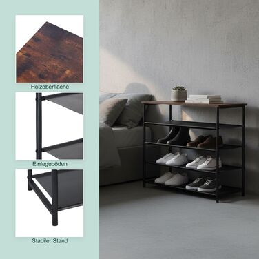 Сумка для взуття Relaxdays з полицею