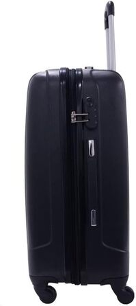 Валіза ALISTAIR Airo 2.0 середня, 65 см, Чорна, Valise Waistle Moyenne 65 см, чохол з ABS - легкий і міцний