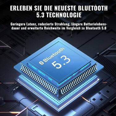 Навушники BADENBURG S3 з кістковою провідністю, водонепроникність IP68, Bluetooth 5.3, 32 ГБ MP3, спортивний, білий