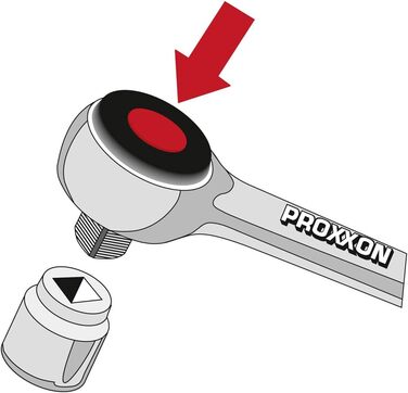 Набір торцевих ключів PROXXON, набір інструментів 24 шт.