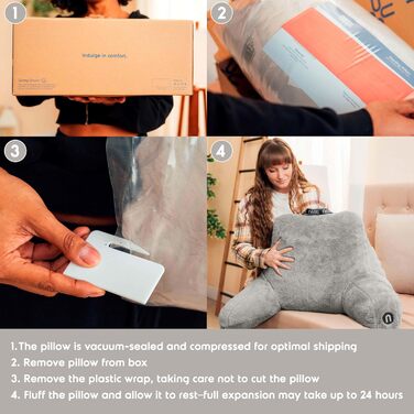 Підкушник Nestlé Pelz для читання та відпочинку в ліжку, штучне хутро, з підлокітниками, для дорослих та дітей, салатовий колір