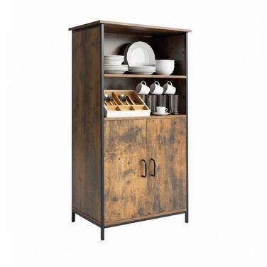 Шафа Relaxdays металева, 124x60x35 см