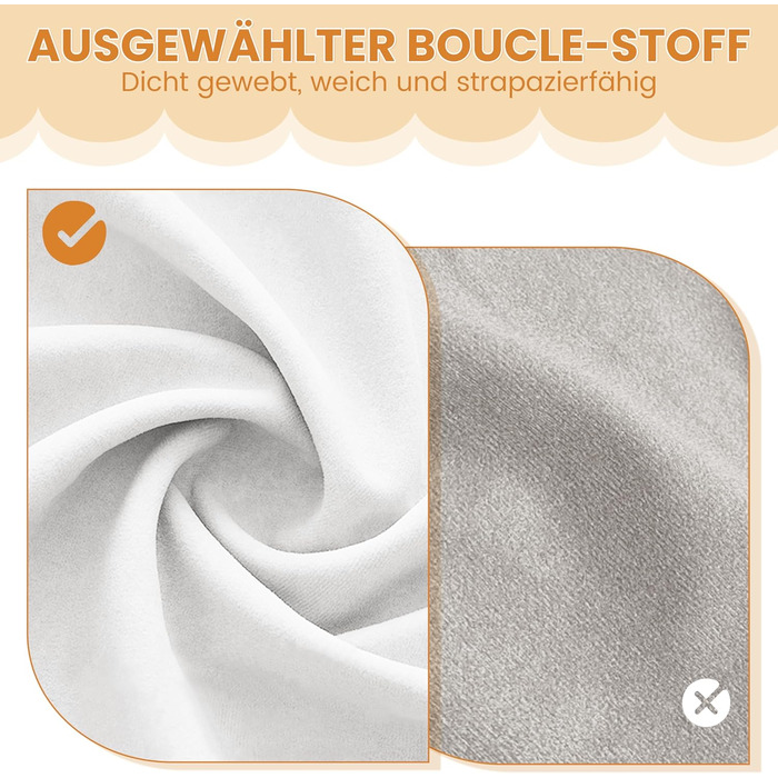 Крісло офісне Yaheetech, біле, 360° обертання, з м'яким сидінням, для дому/офісу