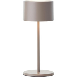 LED-лампа настільна Taupe з диммером та акумулятором. Сучасний дизайн, енергозбереження, USB-зарядка. Настільна лампа для дому.