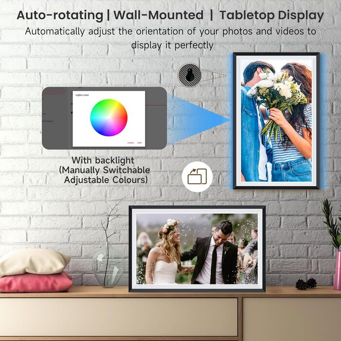 Цифровий фотоальбом FRAMEO 15.6