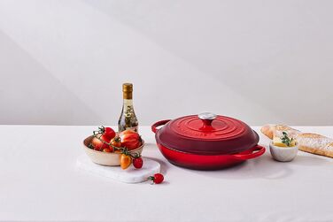 Каструля Le Creuset з емальованого чавуну, 3,5 л, колір 'Вишня'
