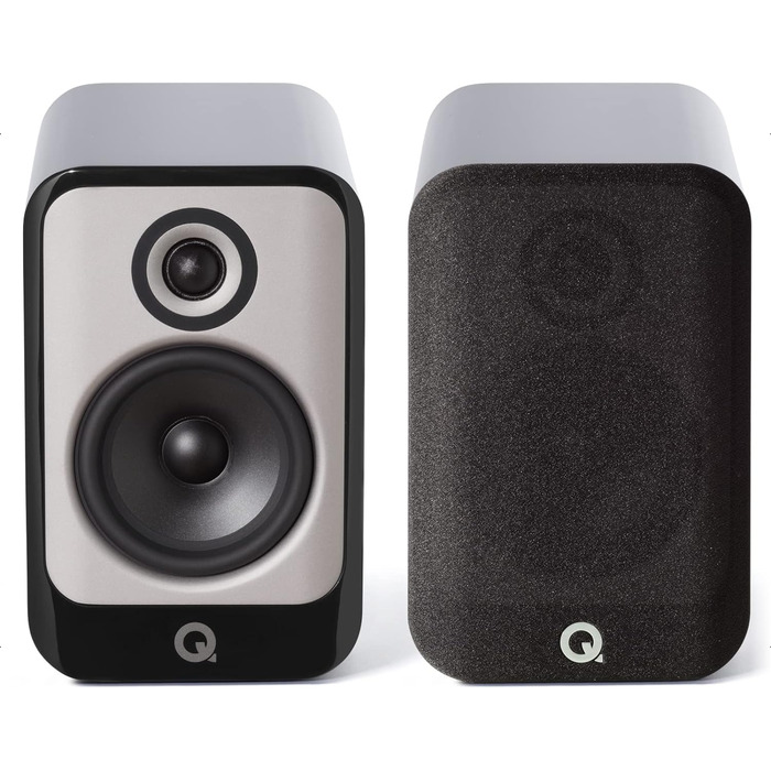 Q Acoustics Concept 30 Black Shelf Speakers (Pair)  Поличкова акустика (пара)