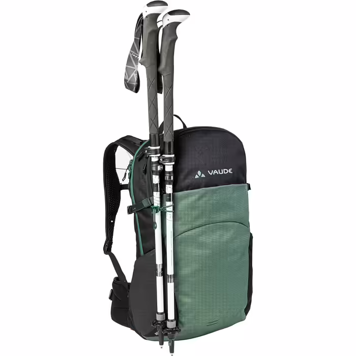 Рюкзак VAUDE Wizard 24+4 літри унісекс, чорний/зелений, для туризму та міста