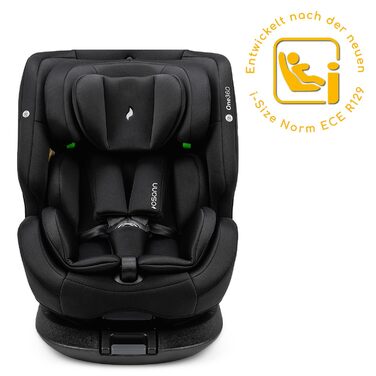 Дитяче автокрісло Osann One360 група 0/1/2/3 (0 36 кг), Дитяче автокрісло з Isofix (i-Size All Black)