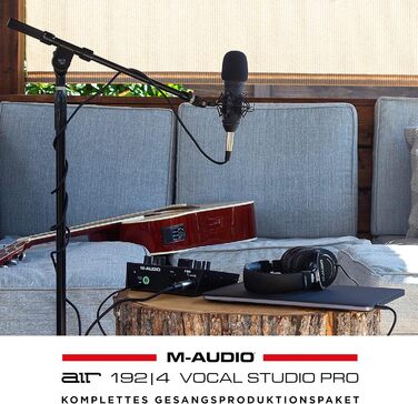 M-Audio Air 192|6: USB аудіоінтерфейс для професійного запису (2 XLR/Line входи, софт в комплекті)