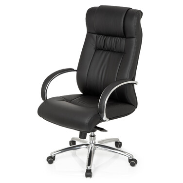 Крісло для шеф-кухаря XXL G 600, штучна шкіра, чорне, hjh OFFICE