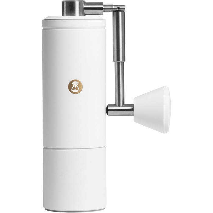 Кавомолка ручна TIMEMORE Chestnut Ganzmetall C5 Pro: керамічний жорно, сталь, 25г, білий