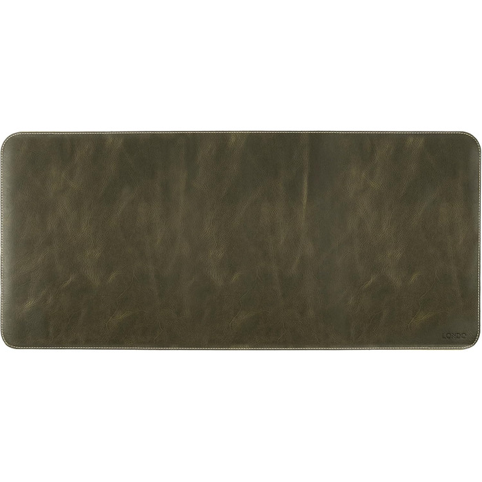 Килимок для миші Londo Echtleder з натуральної шкіри, великий розмір, зелений