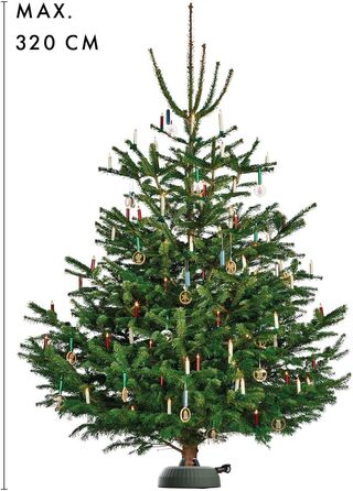 Підставка для ялинки KRINNER X-Series Deluxe X-320 з педаллю та резервуаром 4,5 л (до 3,2 м) – Made in Germany