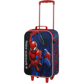 Чохол для візка Spiderman Speed-Soft 3D, червоний, 17x33x52 см, об'єм 26 л