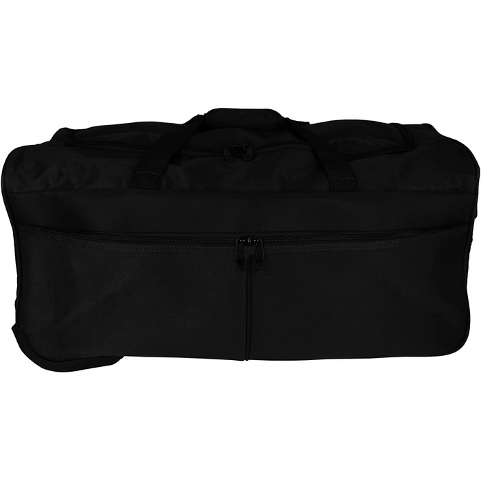 Сумка-візок чорного кольору 85 л з 2 рулонами Дорожня сумка валіза-візок дорожній чемодан дорожній багаж
