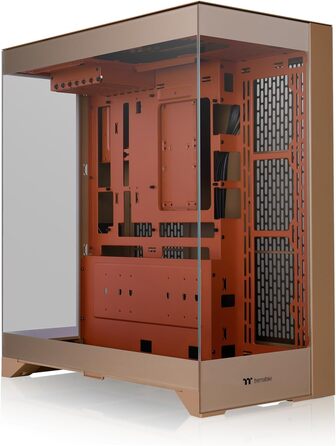 Корпус для ПК Thermaltake CTE E550 TG, Mid Tower, приховані конектори, скло, колір Gravel Sand