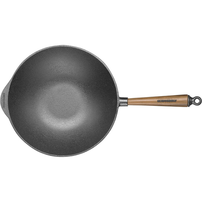 Сковорода-вок SKEPPSHULT, чавунна, 30 см