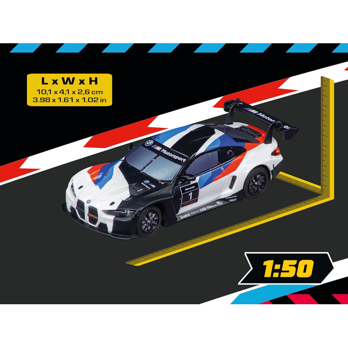 BMW M4 GT3 BMW M Motorsport, No.1 – Модель гоночного автомобіля BMW