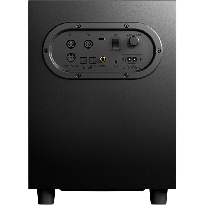 SteelSeries Arena 7 - 2.1-канавна акустика для геймінгу, RGB, USB, Aux, Bluetooth, чорний