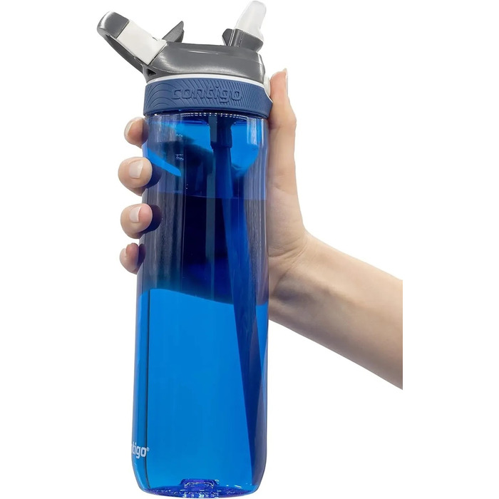 Спортивна пляшка Contigo Ashland 0.72 л, Monaco Blue (2191379), Monaco Blue, 720