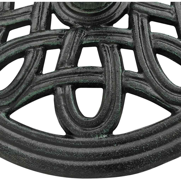 Підставка для парасольки від сонця, металева, біла, 45x45x30 см, vidaXL