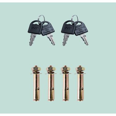 Скринька для листів Relaxdays з відділенням для пакунків