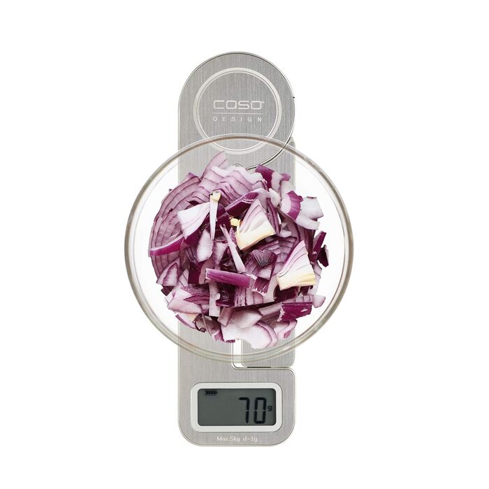 Кухонні ваги CASO Design Ecostyle: без батарейок, до 5 кг, крок 1 г, Testsieger