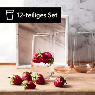 Набір склянок KONZEPT Longdrink 480 мл (12 шт) для коктейлів, соку, води