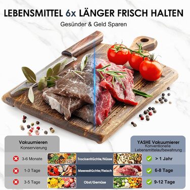 Вакууматор для продуктів 10-в-1 з магнітною кришкою, 80кПа, подвійним швом та подвійним насосом, з відсіком для рулонів та шлангом