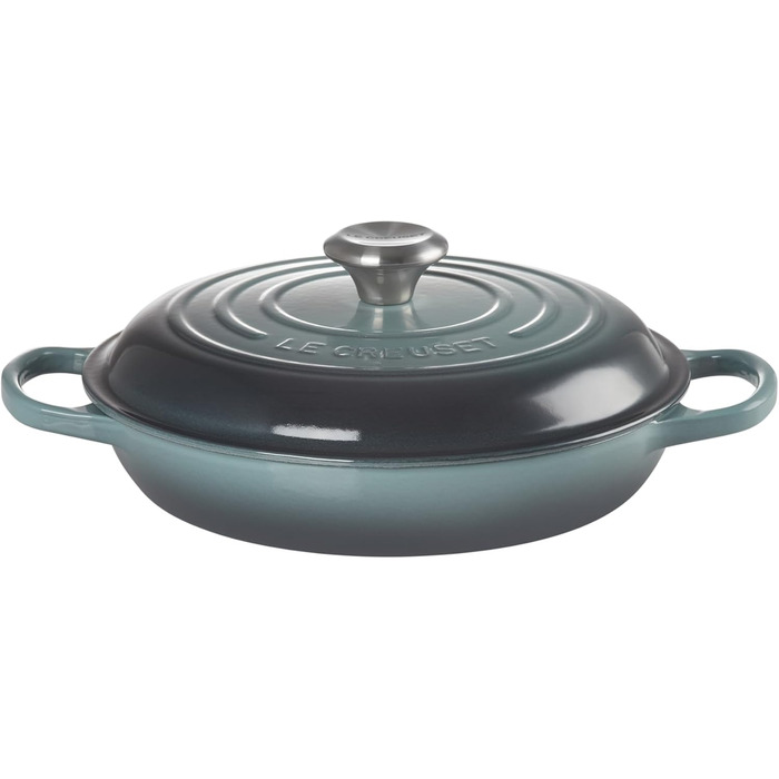 Le Creuset Signature: Жаростійкий горщик Gourmet, Ø 30 см, 3,5 л, для всіх типів плит (індукція), Chambray