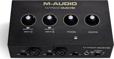 M-Audio M-Track Duo - USB аудіоінтерфейс для запису, стрімінгу та подкастингу (2 XLR/Line входи, 192kHz, USB-C)