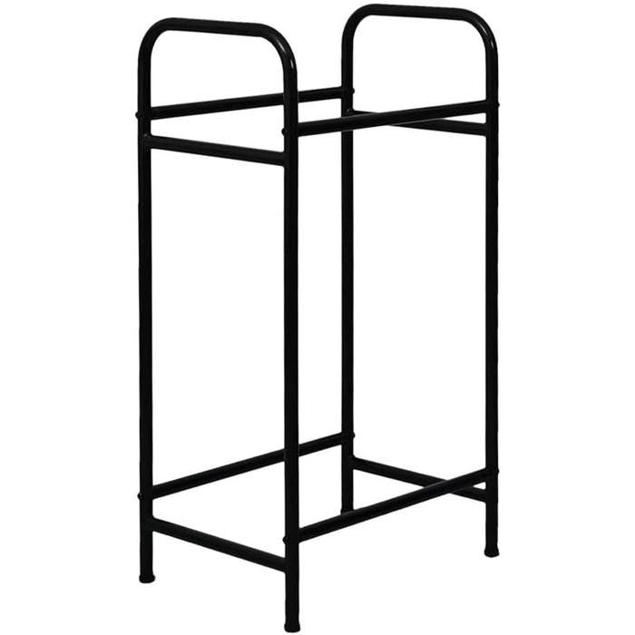 Стелаж для шин PROREGAL CARRERO 104x55x40 см, 4 шини, 2 рівня, чорний. Стелаж для гаража, майстерні, складу, підвалу