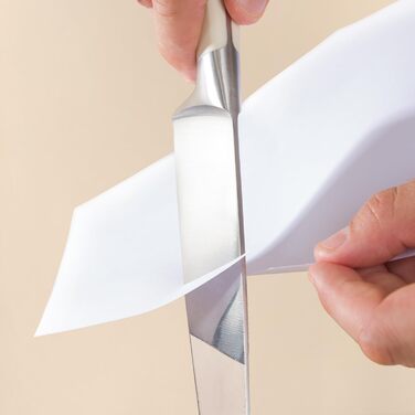 Набір кухонних ножів Kasanova з дерев'яним бруском: 11 ножів, ножиці, точилка - повний набір для кухні