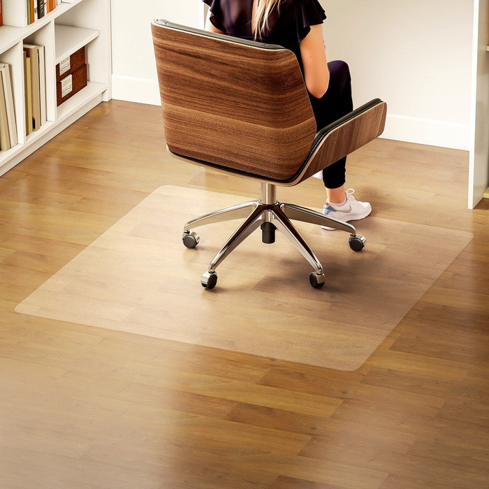 Захисний килимок, антиковзкий, товщиною 1,5 мм, розміром 120x120 см, прозорий