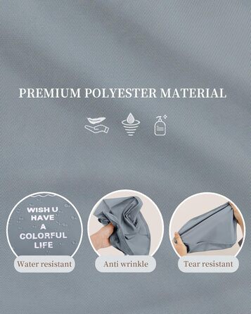 Набір органайзерів для подорожей Anjing (10 предметів), водонепроникні пакувальні куби для валізи, компактний набір для зберігання речей, темно-синій