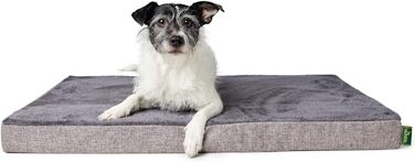 Ортопедичний килимок для собак з пінопластовою підстилкою з ефектом пам'яті Колір сірий, розмір XL XL сірий