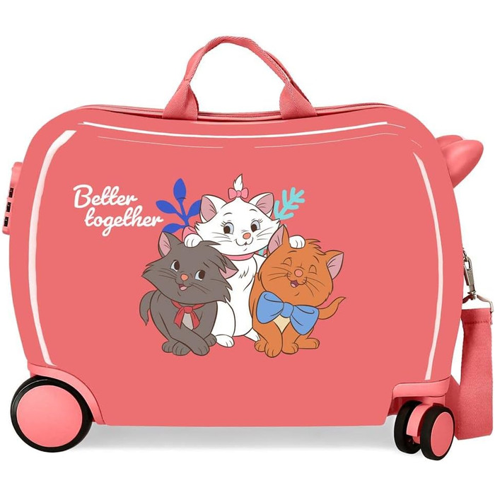 Дитяча валіза Disney Aristocats, 50x38x20 см, Корал