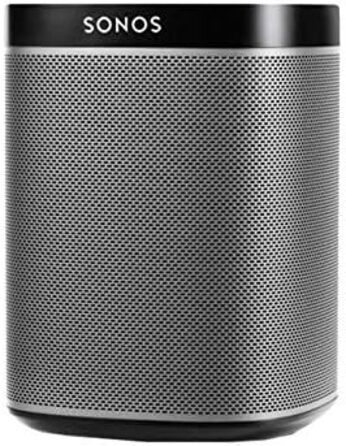 Sonos Play:1 розумна колонка, чорна – компактна та потужна Wi-Fi акустика для безмежного музичного стрімінгу, вологостійка мультирум колонка