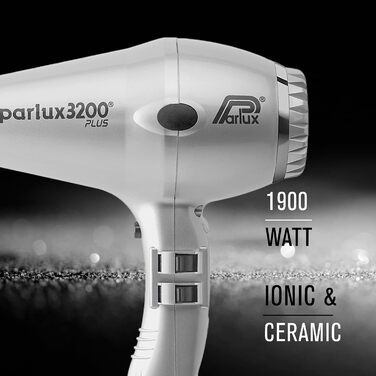 Фен Parlux 3200 Plus срібно-чорний - професійний, потужний