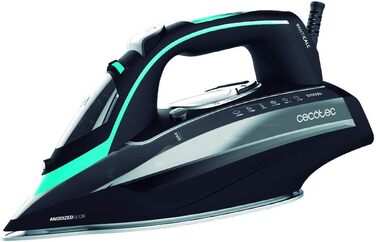 Праска Cecotec Dampfbügeleisen 3D ForceAnodized 750 Smart: 3100 Вт, LCD, антинакип, автоматичне вимкнення, 400 мл, Eco-режим