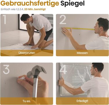 EMKE® LED дзеркало для ванної кімнати 80x60 см з підсвічуванням, регулюванням, антизапарюванням, 3 косметичні дзеркала, годинник, Bluetooth, IP44