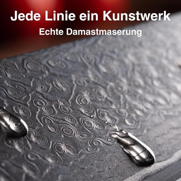 Японський ніж кухарський Damast 20см, 67 шарів Damast сталі, ергономічна ручка G-10, подарункова упаковка